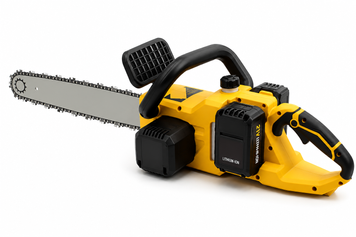 Аккумуляторная цепная пила PowerSaw 16&Prime; 2 АКБ 5.0Ah автосмазка Quick Stop 5500 об/мин dt-1291 фото