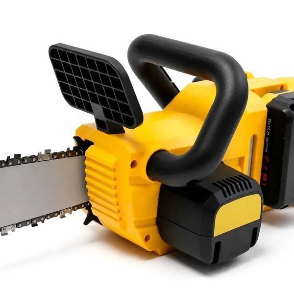 Акумуляторна ланцюгова пила PowerSaw 16&Prime; 2 АКБ 5.0Ah автозмащення Quick Stop 5500 об/хв dt-1291 фото