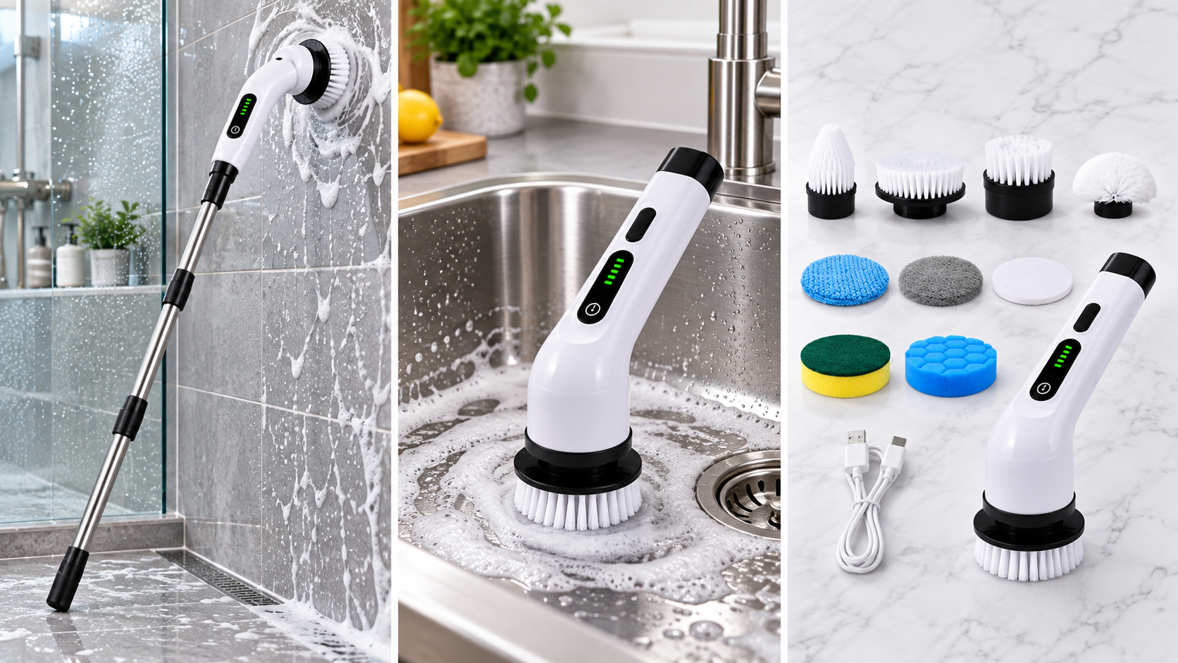CleanSpin 9-in-1: насадки, режими та застосування