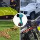 Аккумуляторная воздуходувка 600 Вт 2 в 1 с двумя аккумуляторами 36В 5Ah скорость 180 м/с синяя du4314 фото 4