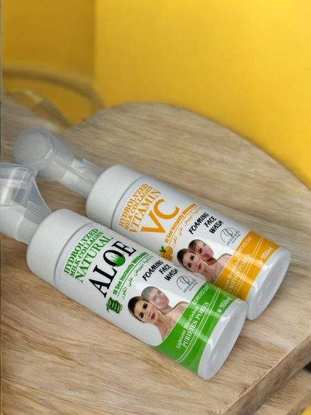 Пінка-мус для вмивання обличчя Wokali Vitamin C 037N фото