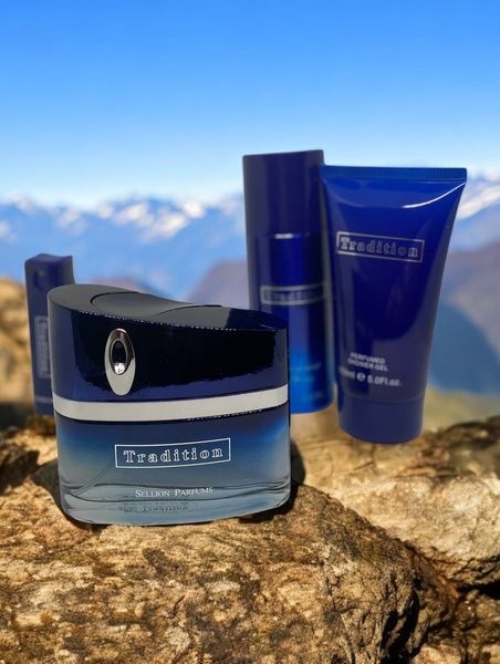 Подарочный парфюмированный мужской набор Tradition SELLION PARFUMS 088M фото