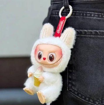 Игрушка-брелок Labubu Кокакола серия 15 см мягкий сюрприз 146J фото